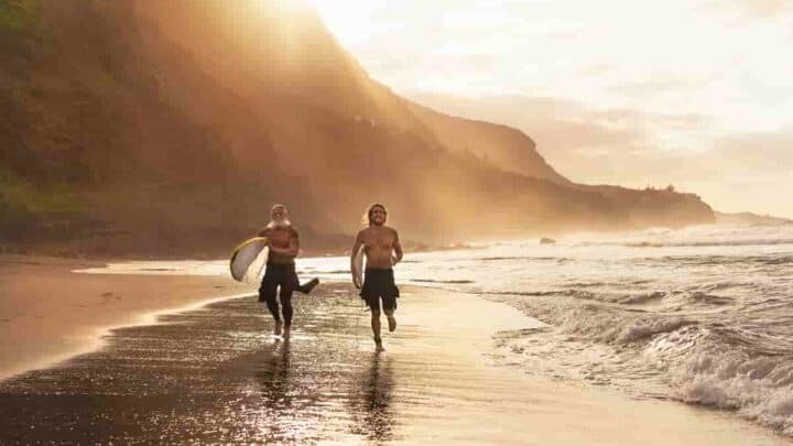 Maui's a great place for surfing