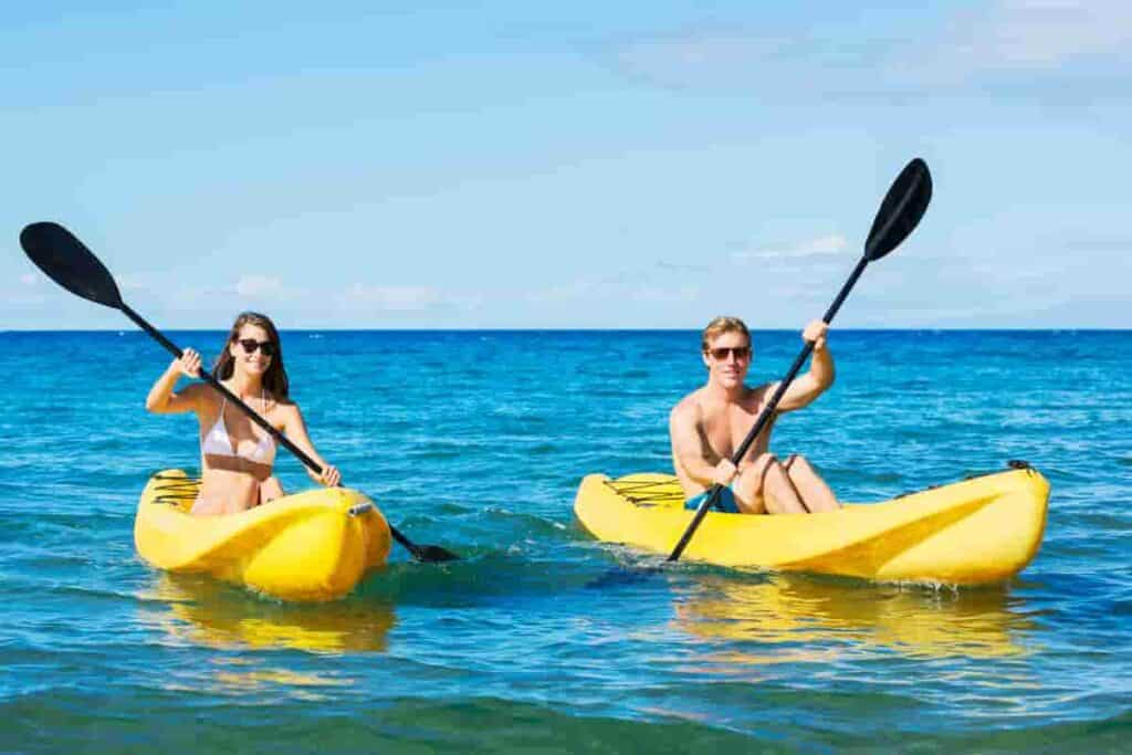 Kayaking on Maui is a popular water activity