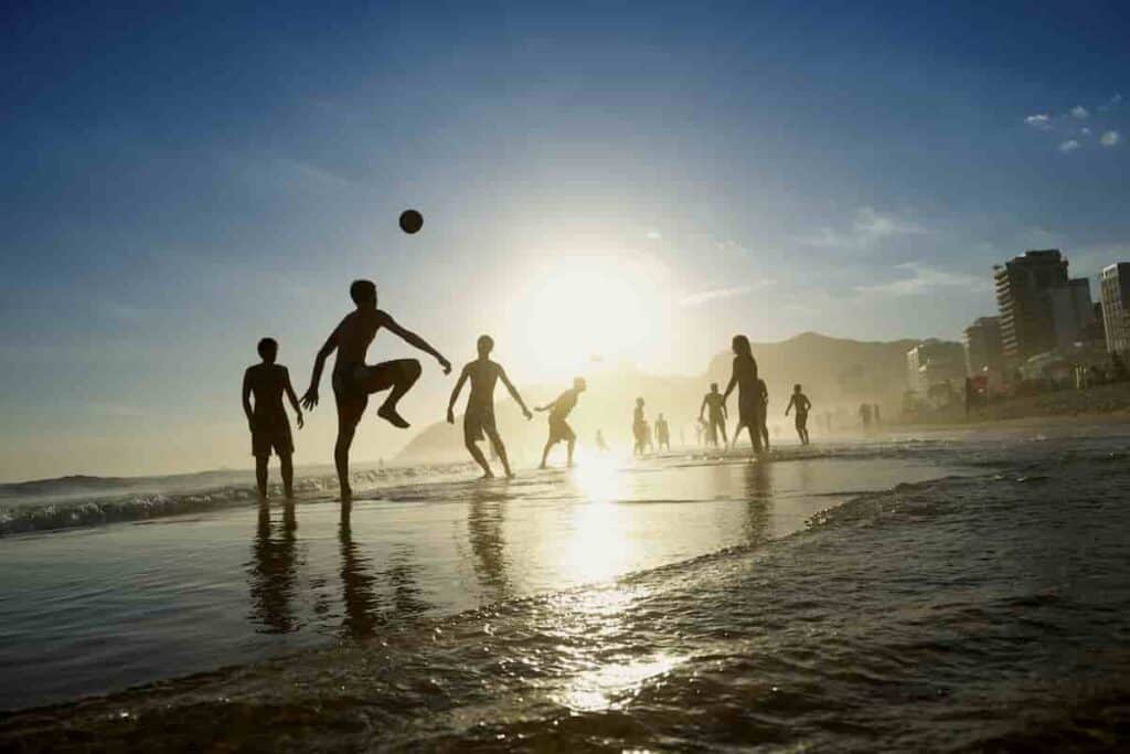 Going to the beach at sunset can help you avoid the midday sun