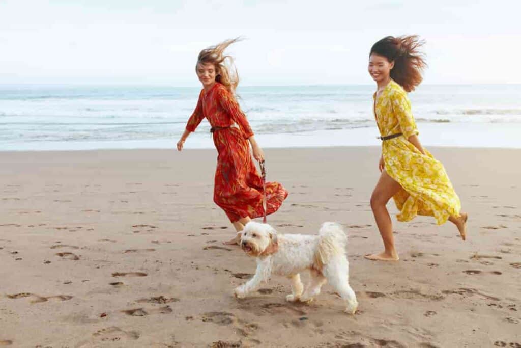 a sundress is great to wear at the beach