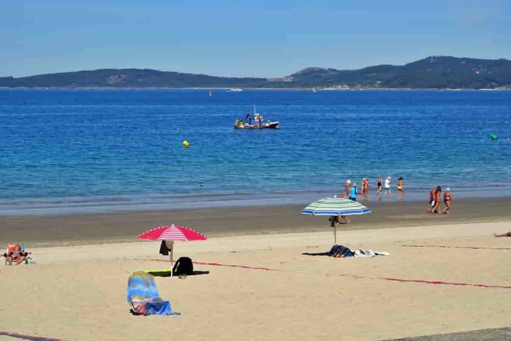 Vigo Spain Beaches in galicia