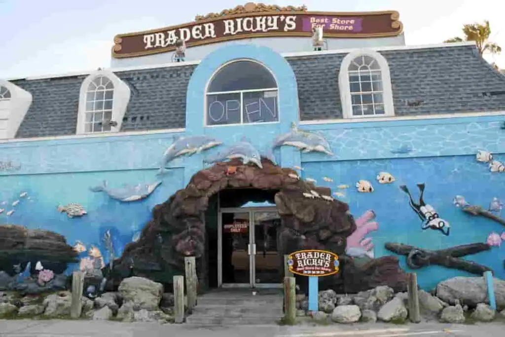 boardwalk shops like trader rickys is one of many shops you can visit