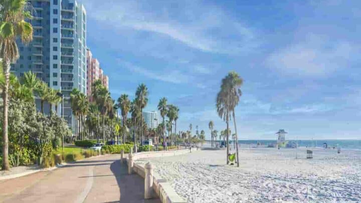beach towns without humidity clearwater beach florida
