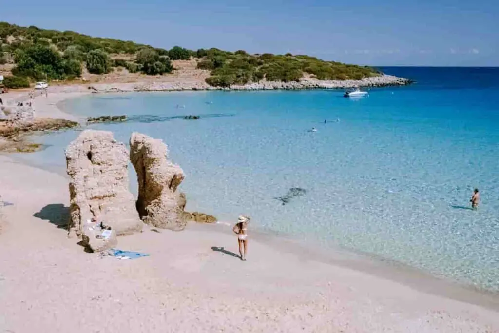 quiet beach destinations with beautiful white sand in Europe