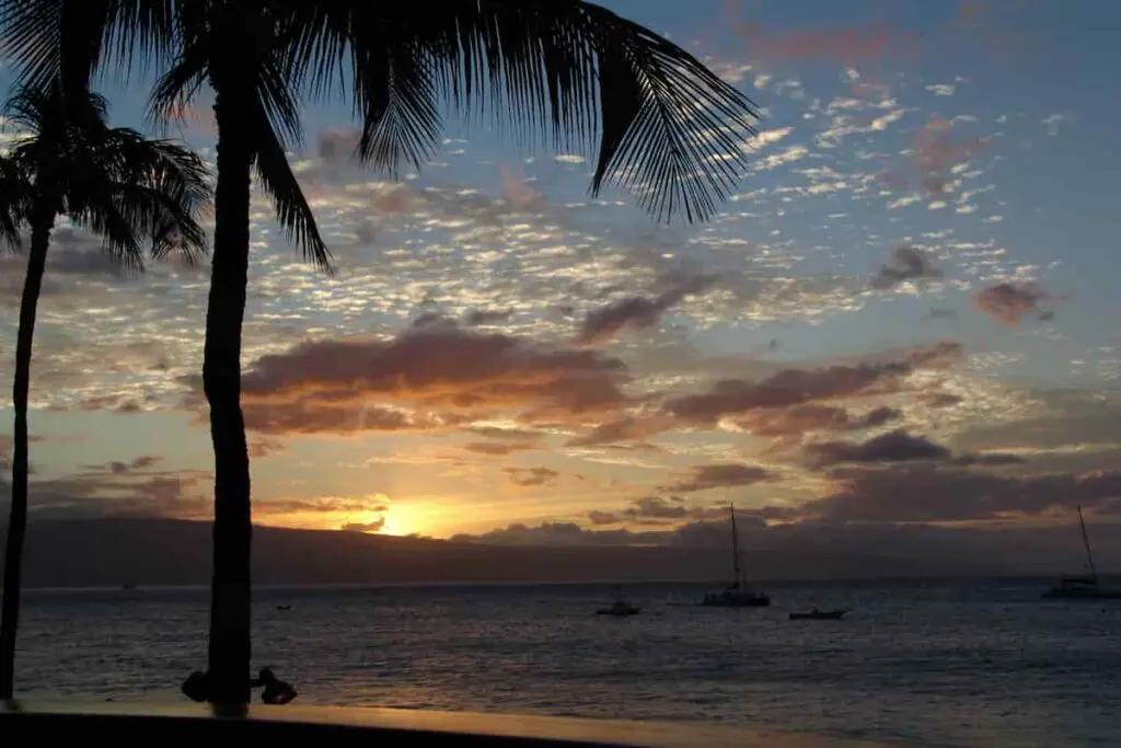 Sunset in Maui - absolutely beautiful