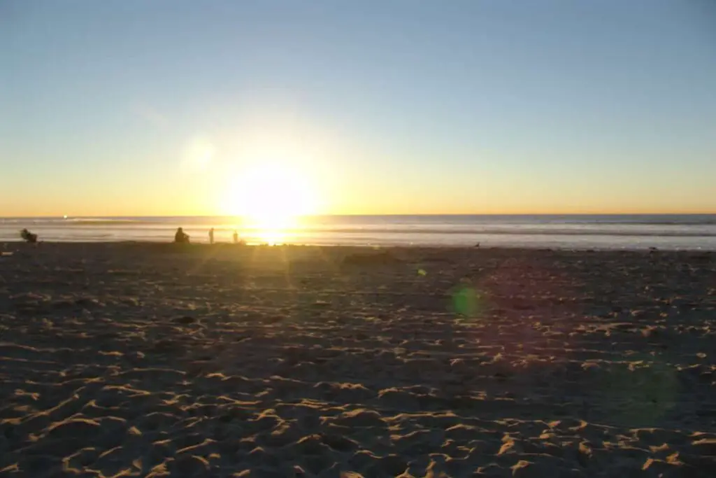 Mission beach sunset - awe inspiring sunset