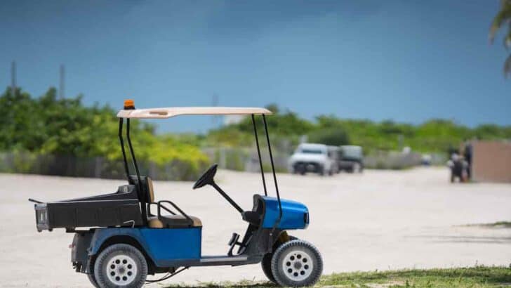 a golf cart in a beach town, Golf Cart Beach Towns - 11 Of The Best Plus Criteria, beach cities, golf cart communities, Golf Cart in St. Augustine Scenery, Clearwater Beach Golf Cart Exploration, Ocean City Golf Cart on Beachside Road, Rehoboth Beach Golf Cart Trails, Galveston Texas Golf Cart Ride, Destin Florida Beachside Golf Cart, Panama City Beach Golf Cart Dealerships