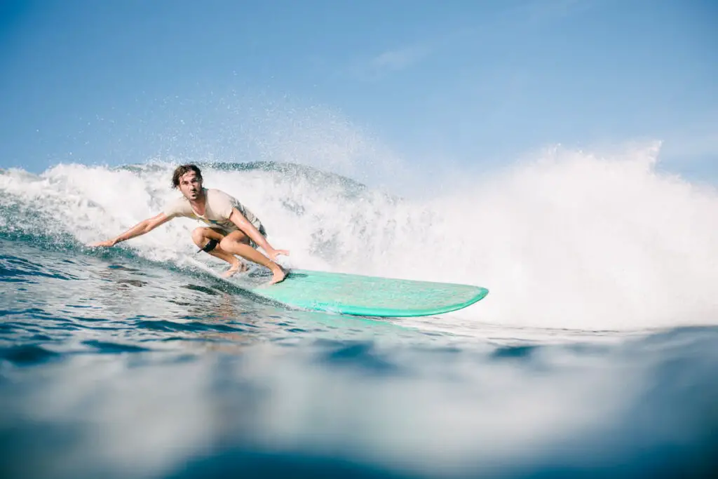 Surfing is one of the fun activities you can do at the beach