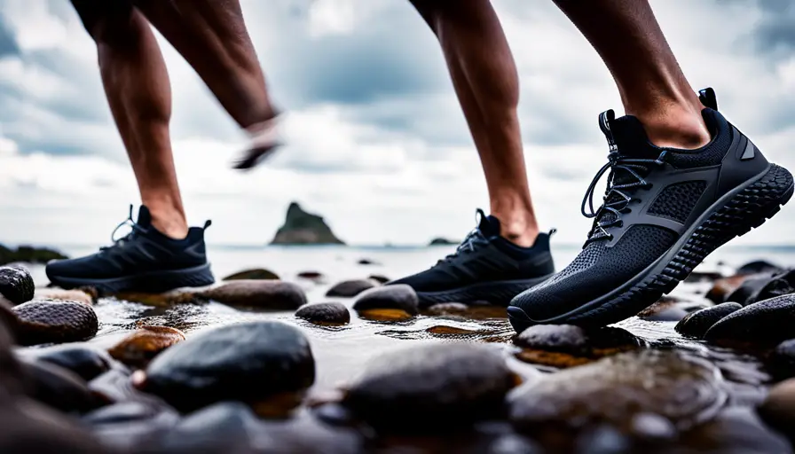 mens water trainers