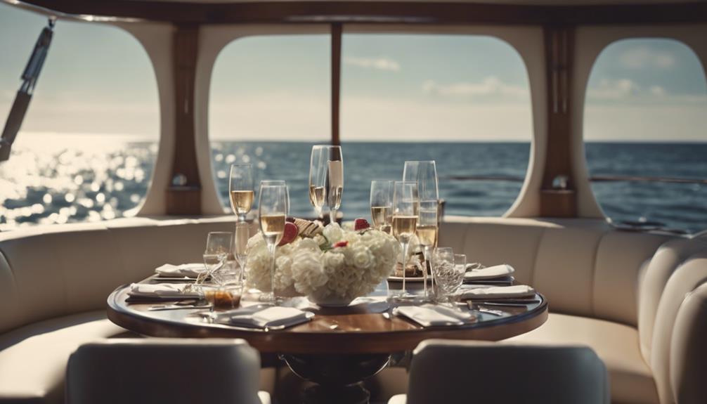 luxurious champagne brunch cruise
