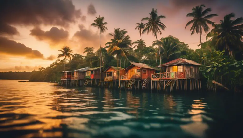 tropical paradise in panama
